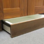 Skirting drawers to utilise dead space beneath
