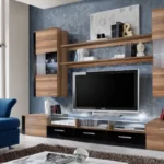 A Tv unit with hidden Dresser and lots of hidden storage option